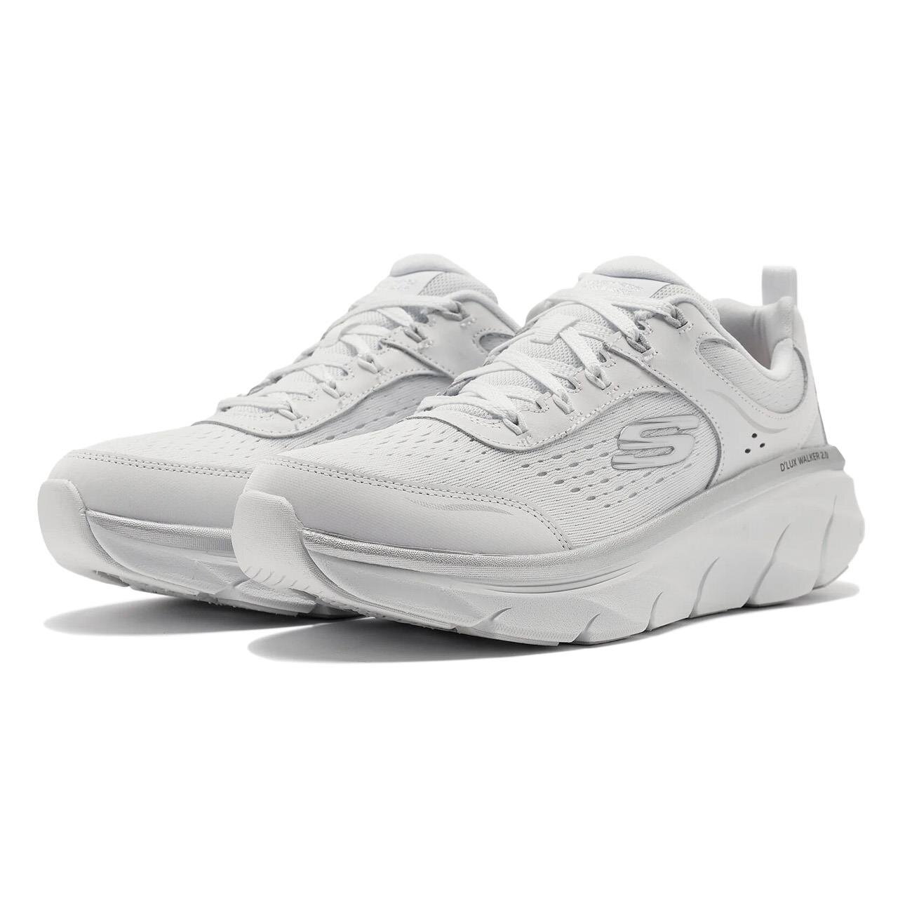 Skechers 150103 D'lüx Walker 2.0 Beyaz Spor Ayakkabı - 3