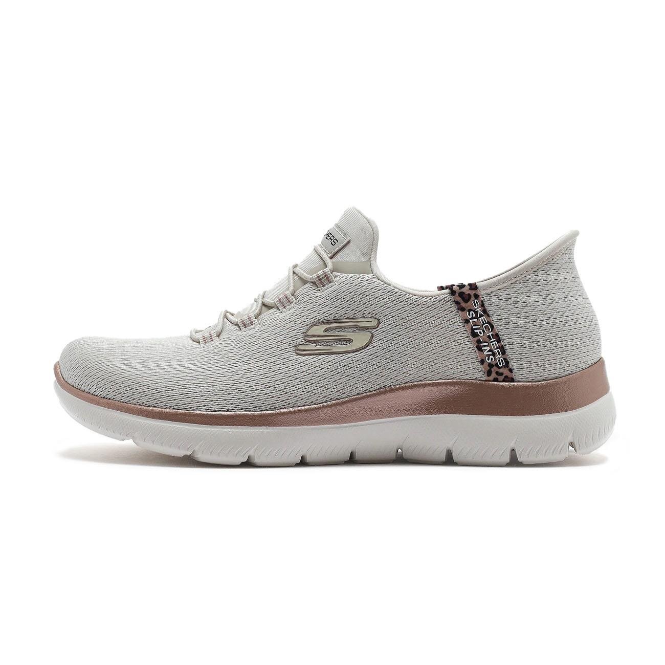 Skechers 150275tk Summits Leopard Chic Spor Ayakkabı Bej - 1