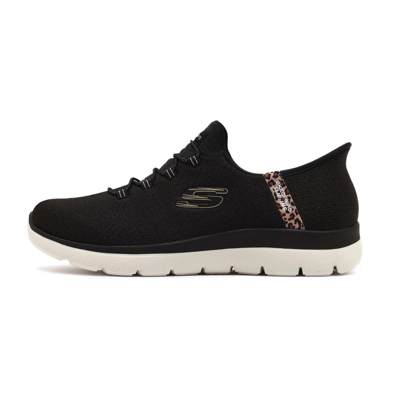 Skechers 150275tk Summits Leopard Chic Spor Ayakkabı Siyah - 1