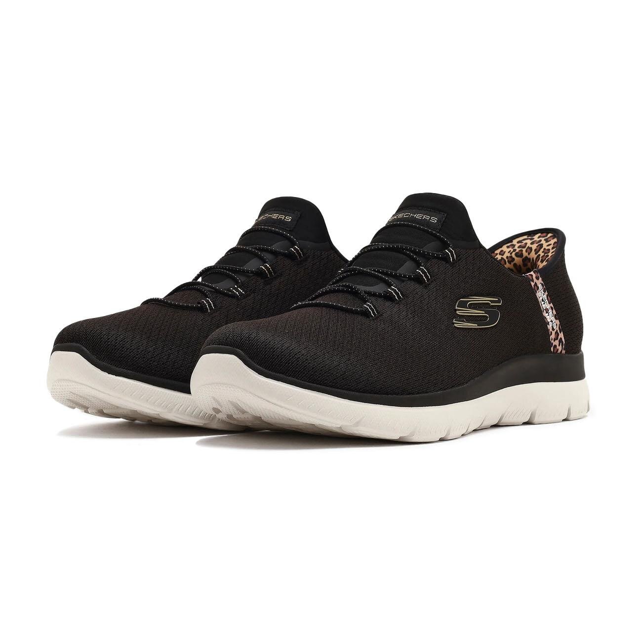 Skechers 150275tk Summits Leopard Chic Spor Ayakkabı Siyah - 3