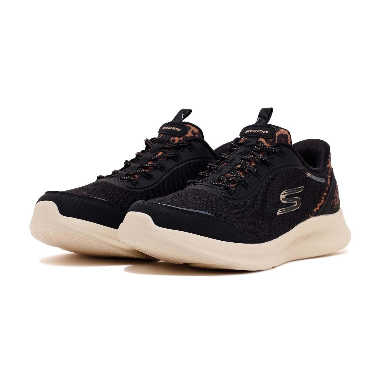 Skechers 150625TK Skesh Lite Pro 2 Spor Ayakkabı Siyah-Leopar - 3