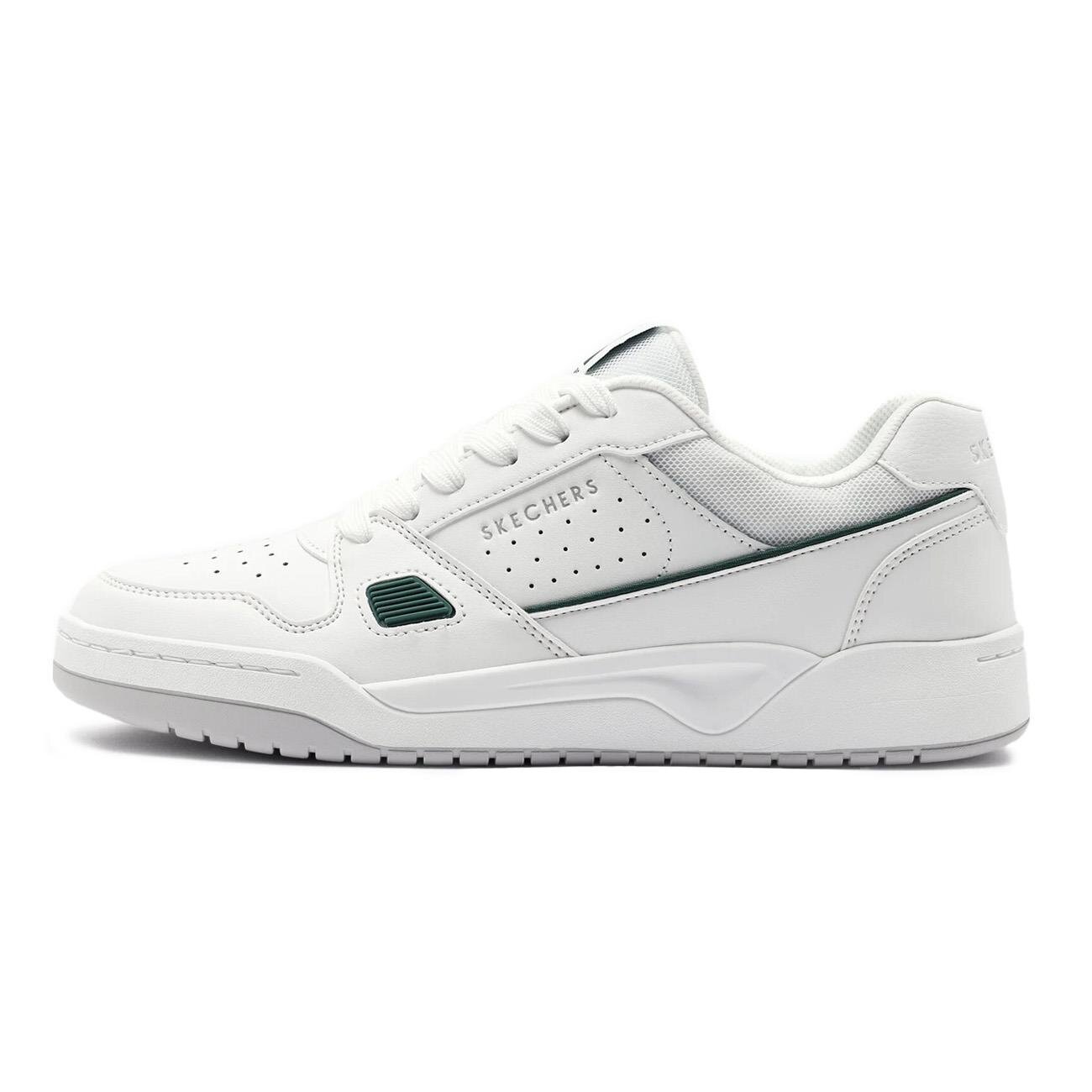 Skechers 183250 Koopa - Tiebreak Low Spor Ayakkabı Beyaz/Yeşil - 1
