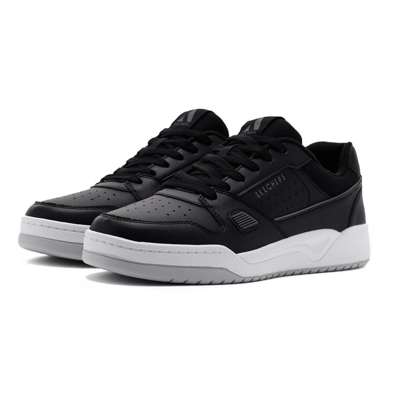 Skechers 183250 Koopa - Tiebreak Low Spor Ayakkabı Siyah - 3