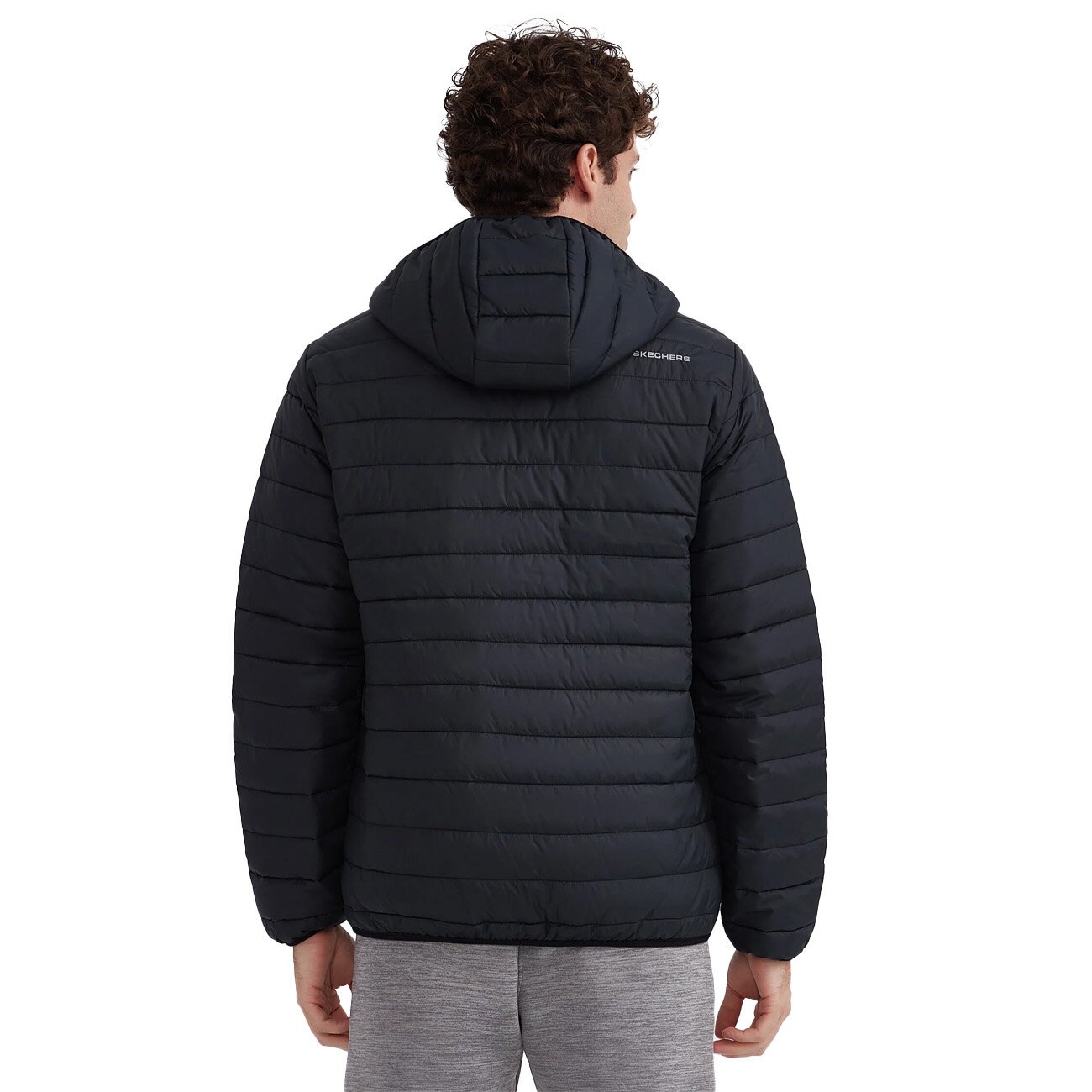 Skechers 202063-001 Outerwear M Padded Lightweight Ceket - 3