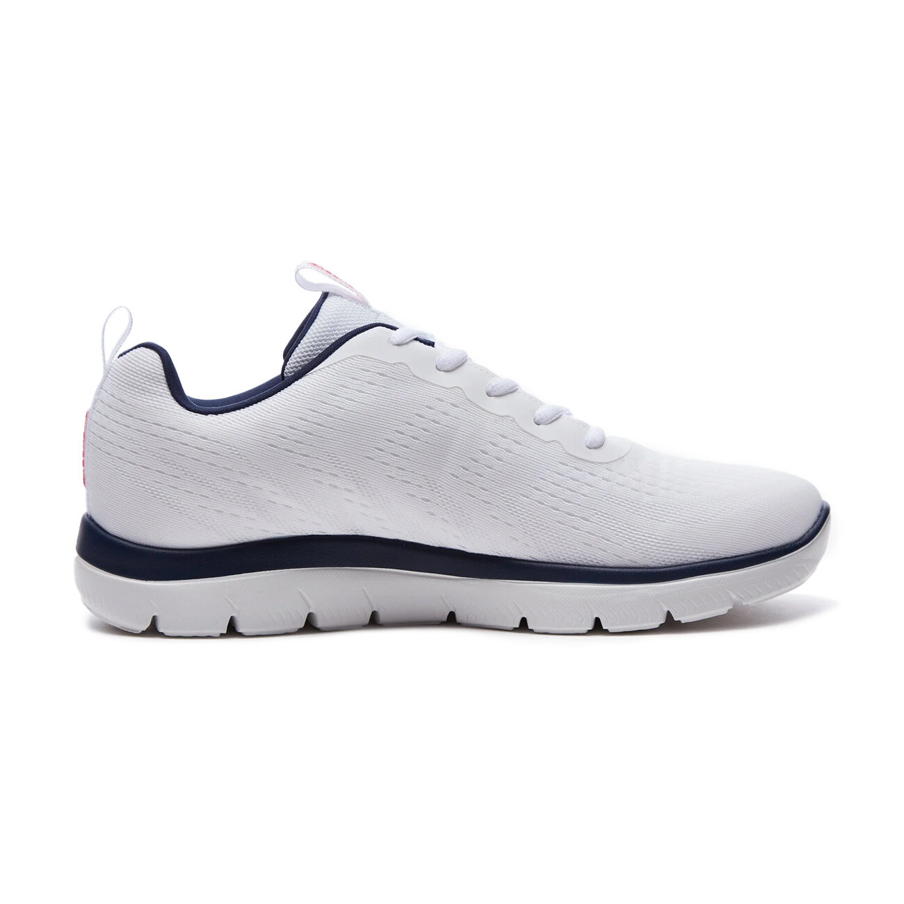 Skechers 232395TK Erkek Spor Ayakkabı Beyaz/Lacivert - 3
