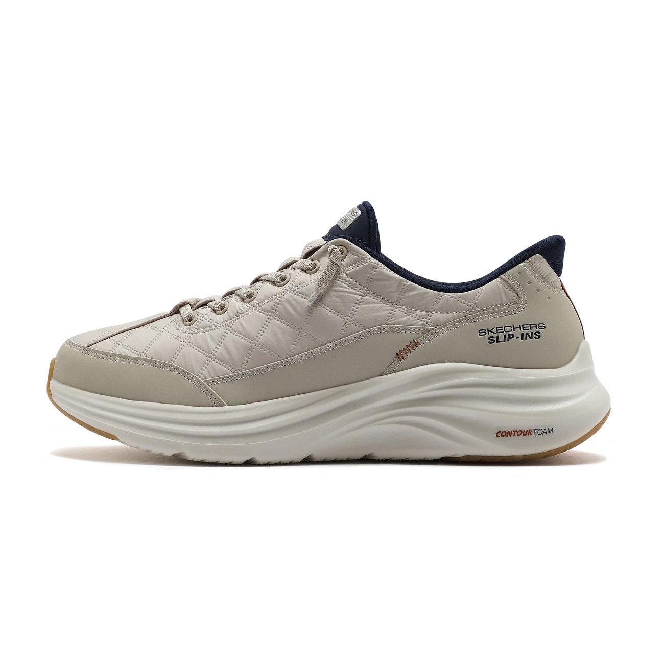 Skechers 232619 Contour Foam - Cozy Fit Spor Ayakkabı Bej - 1