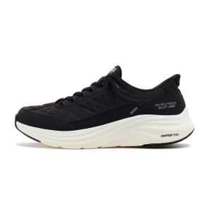 Skechers 232619 Contour Foam - Cozy Fit Spor Ayakkabı Siyah-Beyaz - Skechers