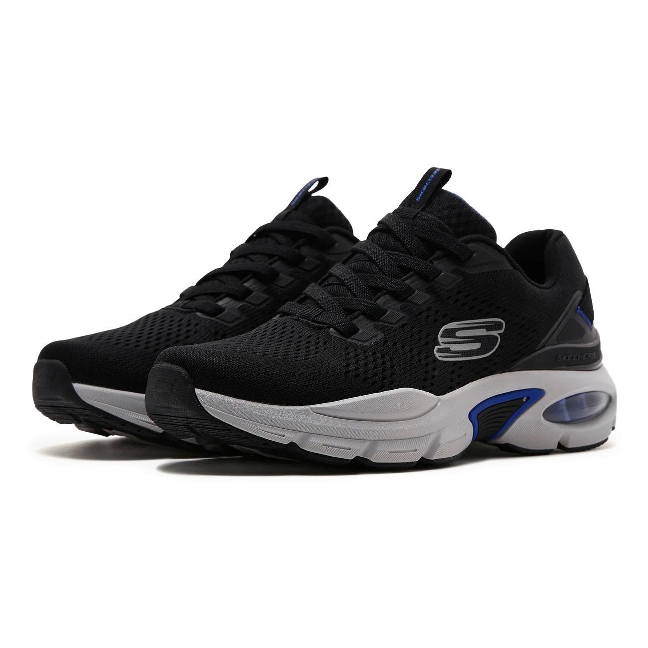 Skechers 232655 Skech - Air Ventura Spor Ayakkabı Siyah-Mavi - 3