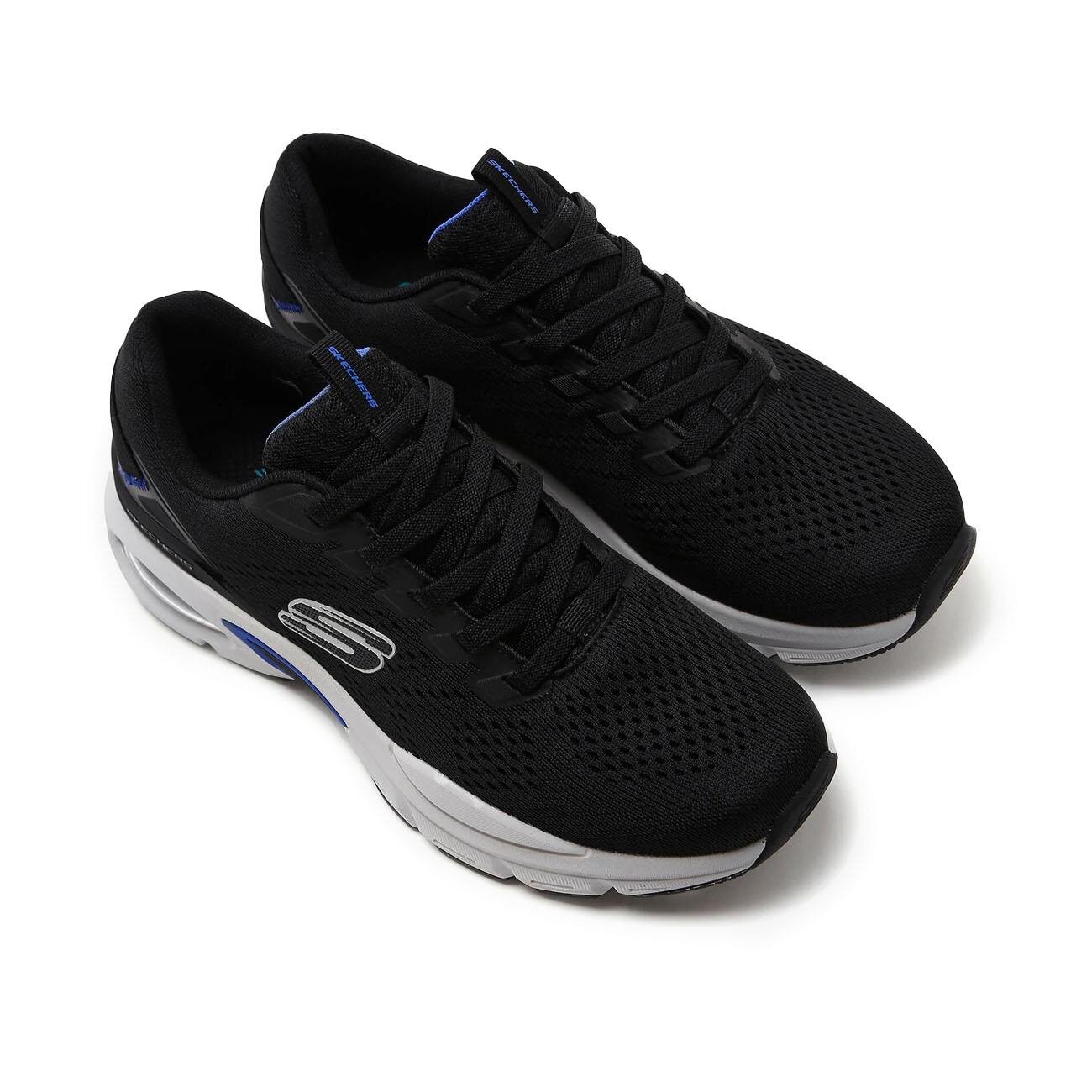Skechers 232655 Skech - Air Ventura Spor Ayakkabı Siyah-Mavi - 5
