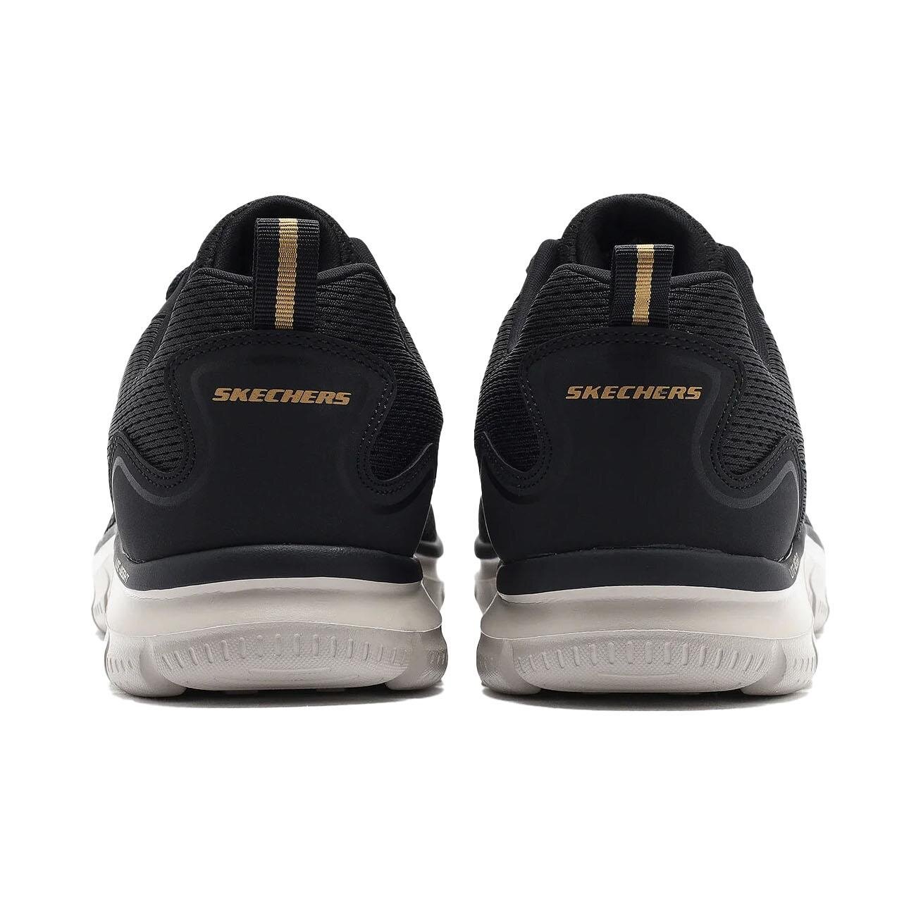 Skechers 232758Tk Track-Leshur Spor Ayakkabı Gri-Turuncu - 4