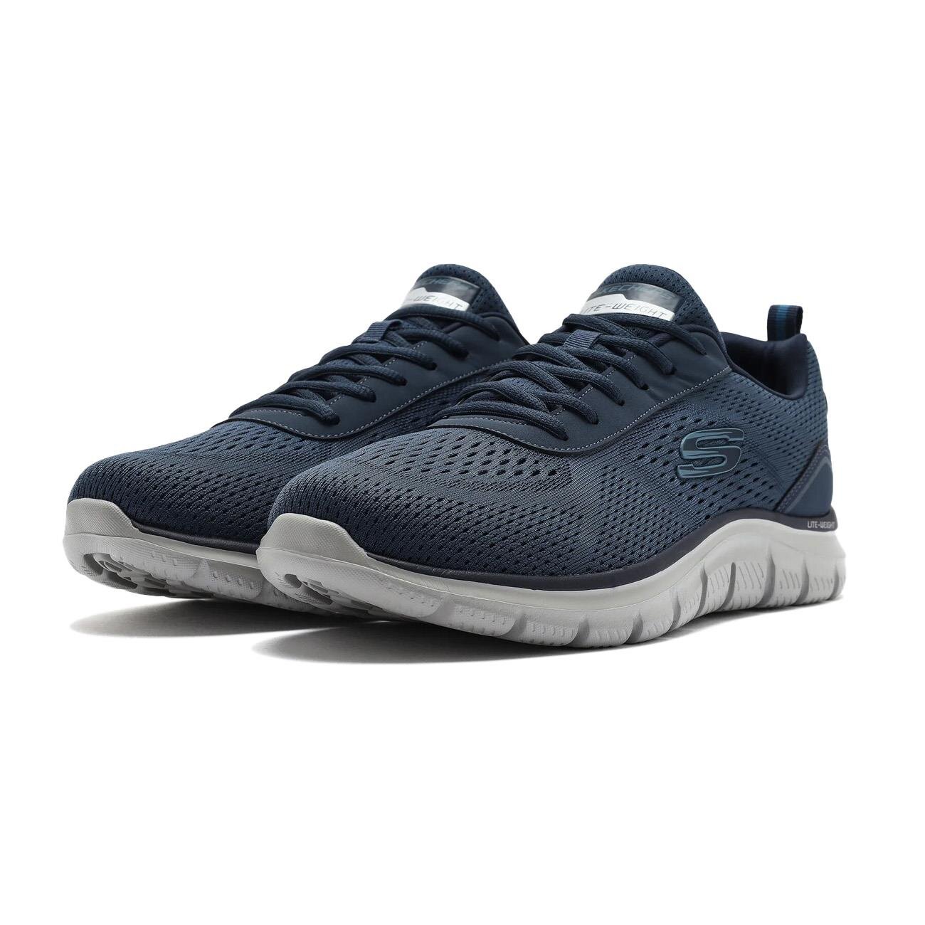 Skechers 232758Tk Track-Leshur Spor Ayakkabı Mavi - 3
