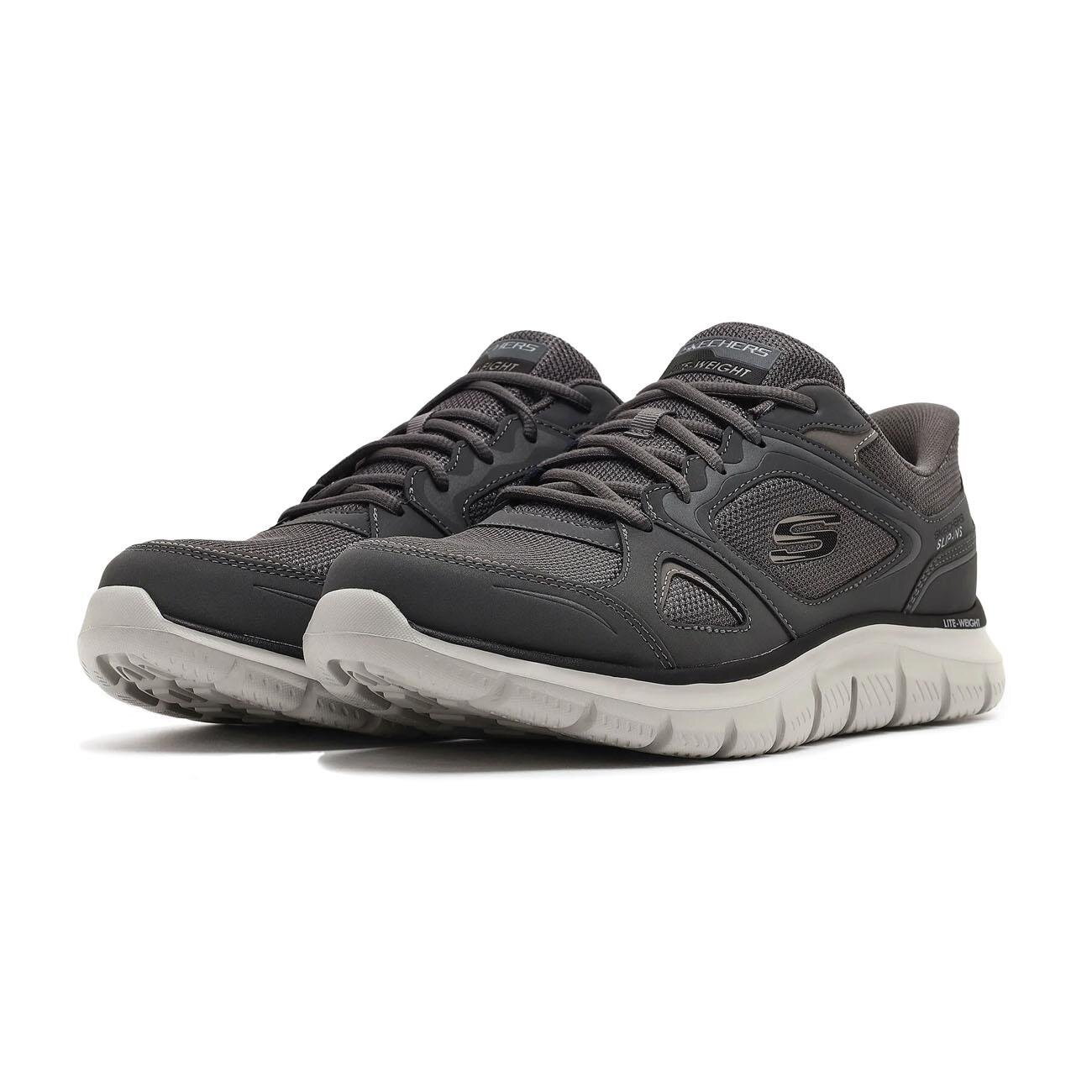 Skechers 233039TK Track Ezral Spor Ayakkabı Gri - 3