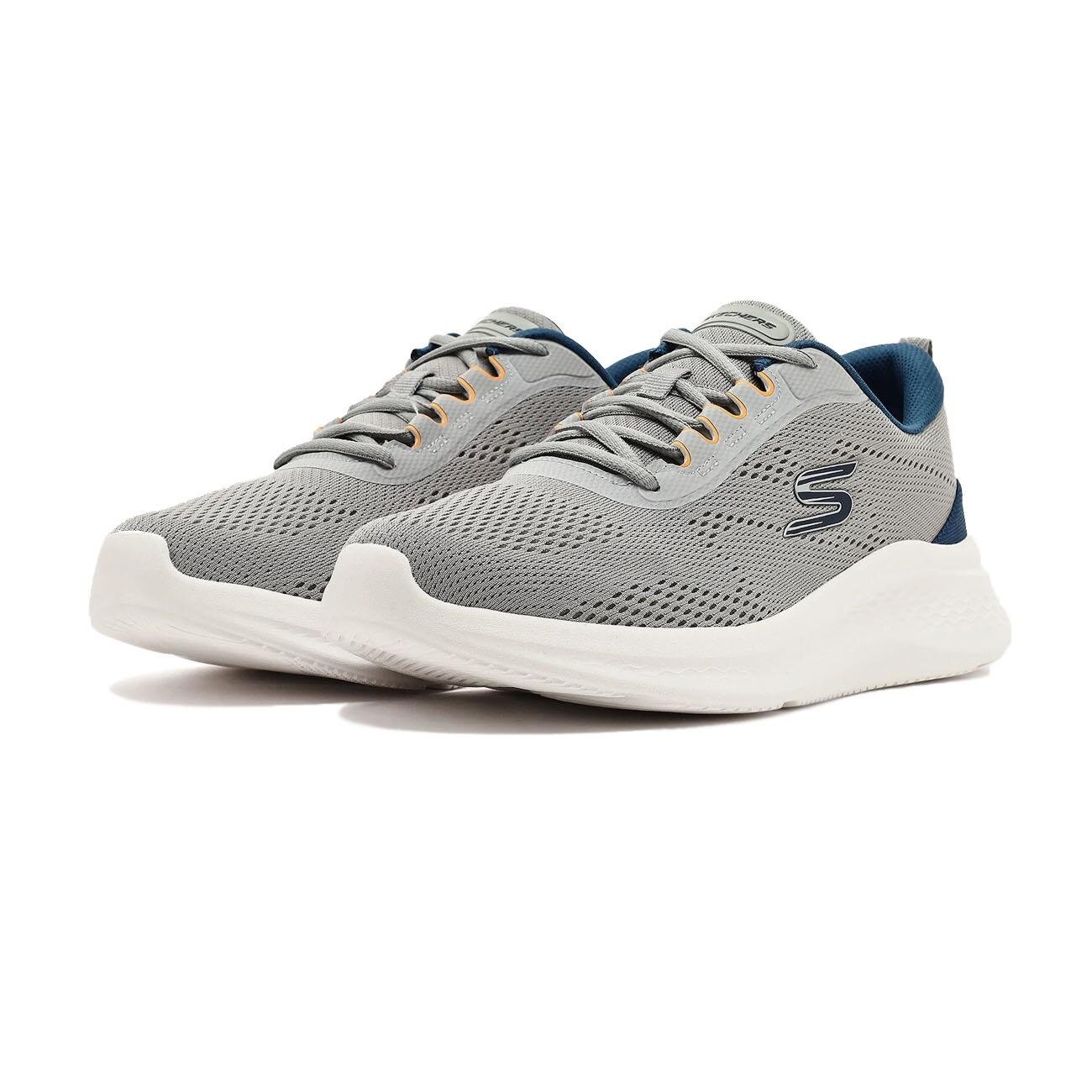 Skechers 233184tk Skech-Lite Pro 2.0 Berrix Spor Ayakkabı Gri-Mavi - 3