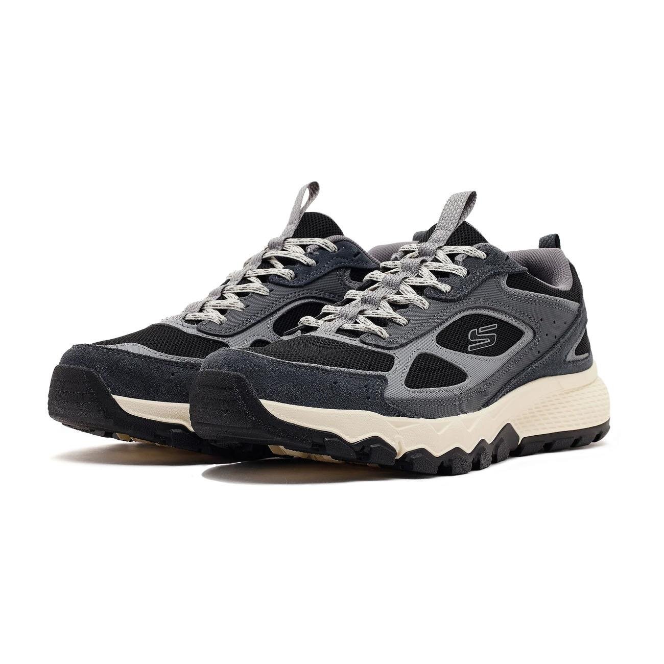 Skechers 237631 Dynamite At Spor Ayakkabı Gri-Siyah - 3