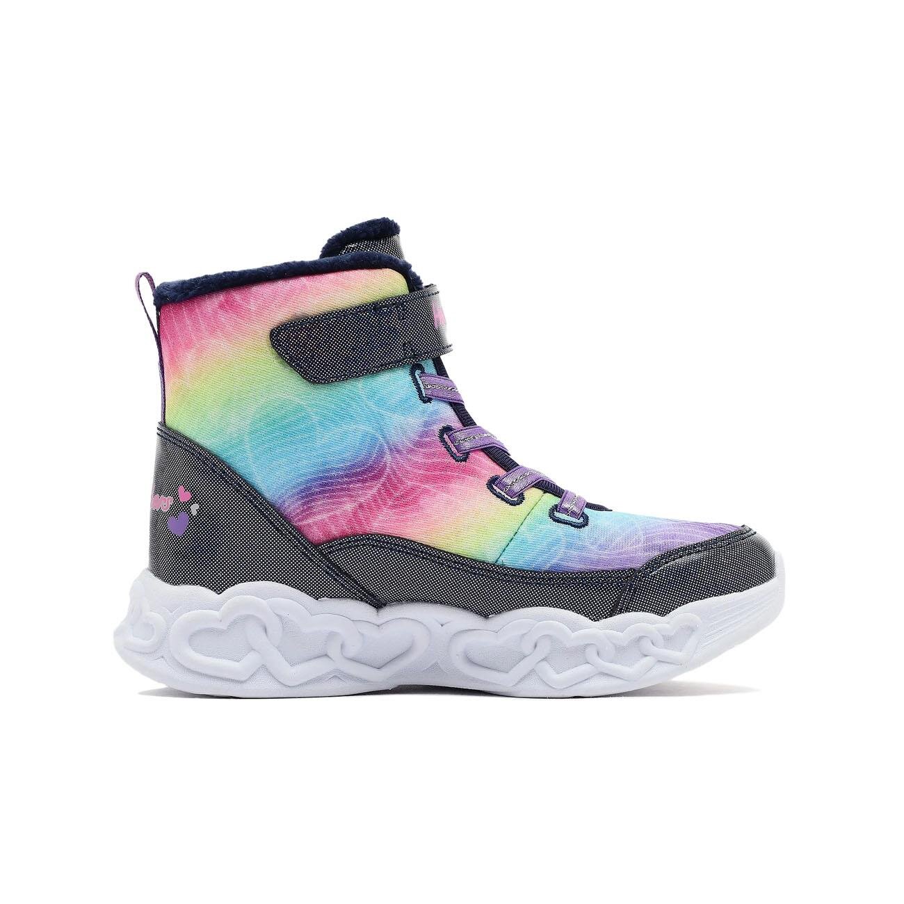Skechers 303054L Infinite Heart Lights Spor Ayakkabı Lacivert - 1
