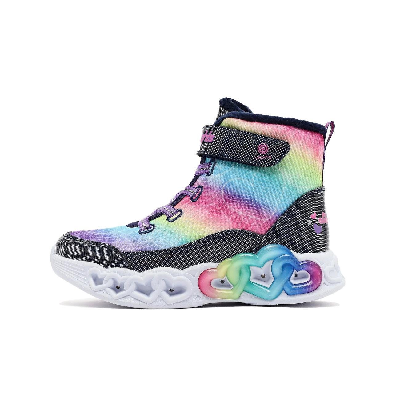 Skechers 303054L Infinite Heart Lights Spor Ayakkabı Lacivert - 2