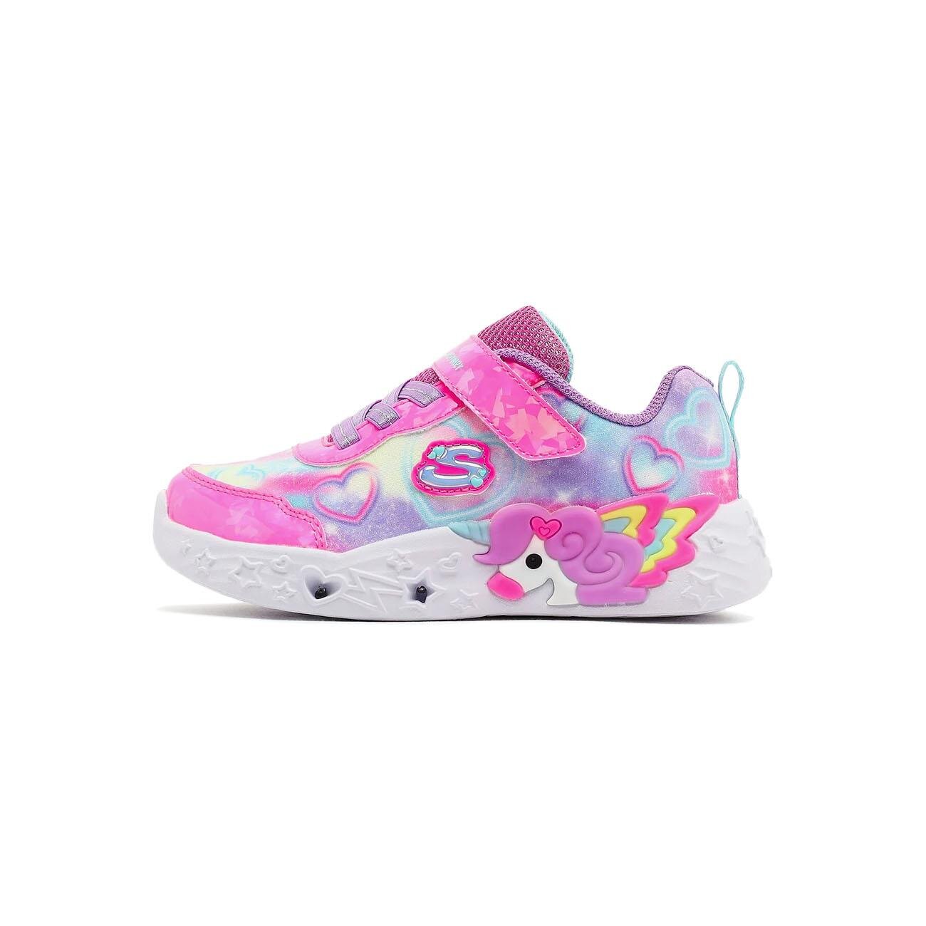 Skechers 303064N Unicorn Charmer Lil Heart Sparkles Spor Ayakkabı Pembe - 1