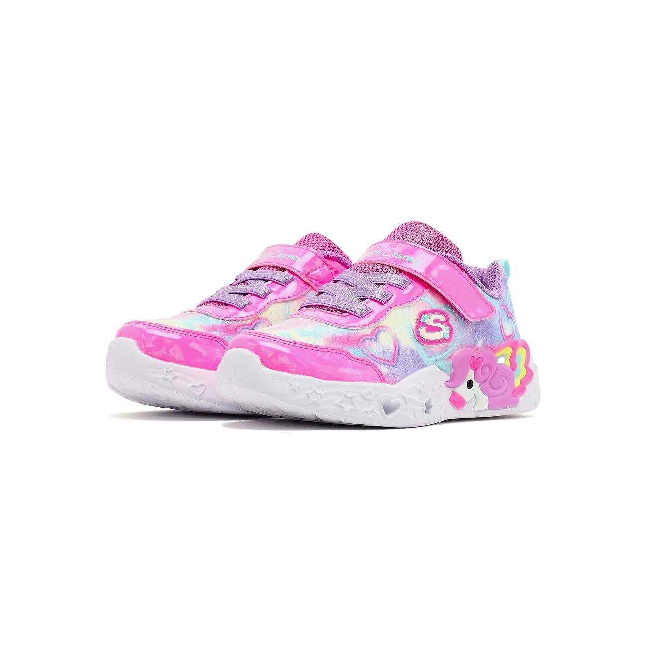Skechers 303064N Unicorn Charmer Lil Heart Sparkles Spor Ayakkabı Pembe - 3