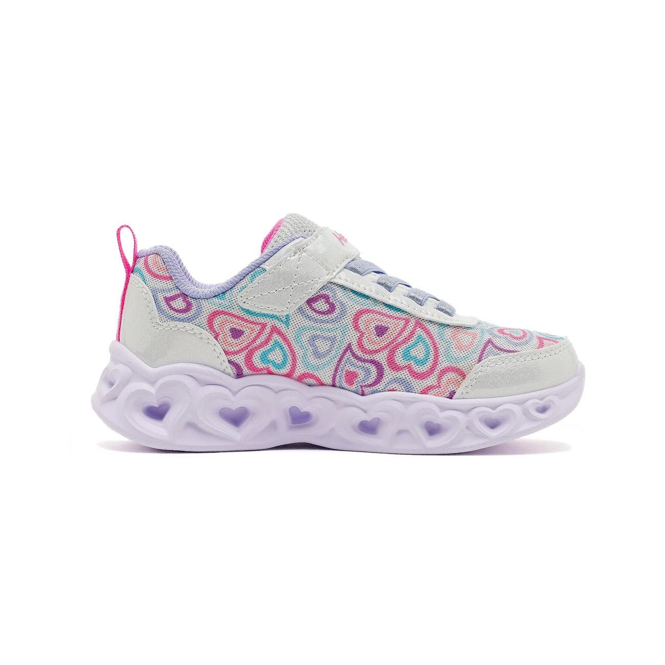 Skechers 303257L Heart Lights Spor Ayakkabı Beyaz-Çoklu - 2