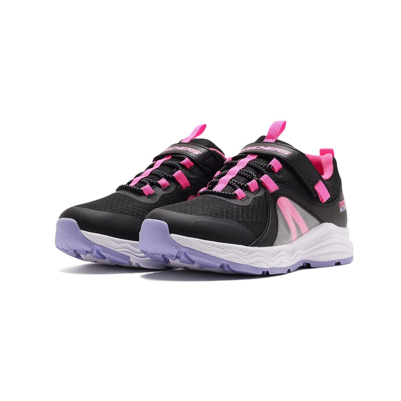 Skechers 303406L Adventure Blitz Spor Ayakkabı Siyah-Pembe - 3