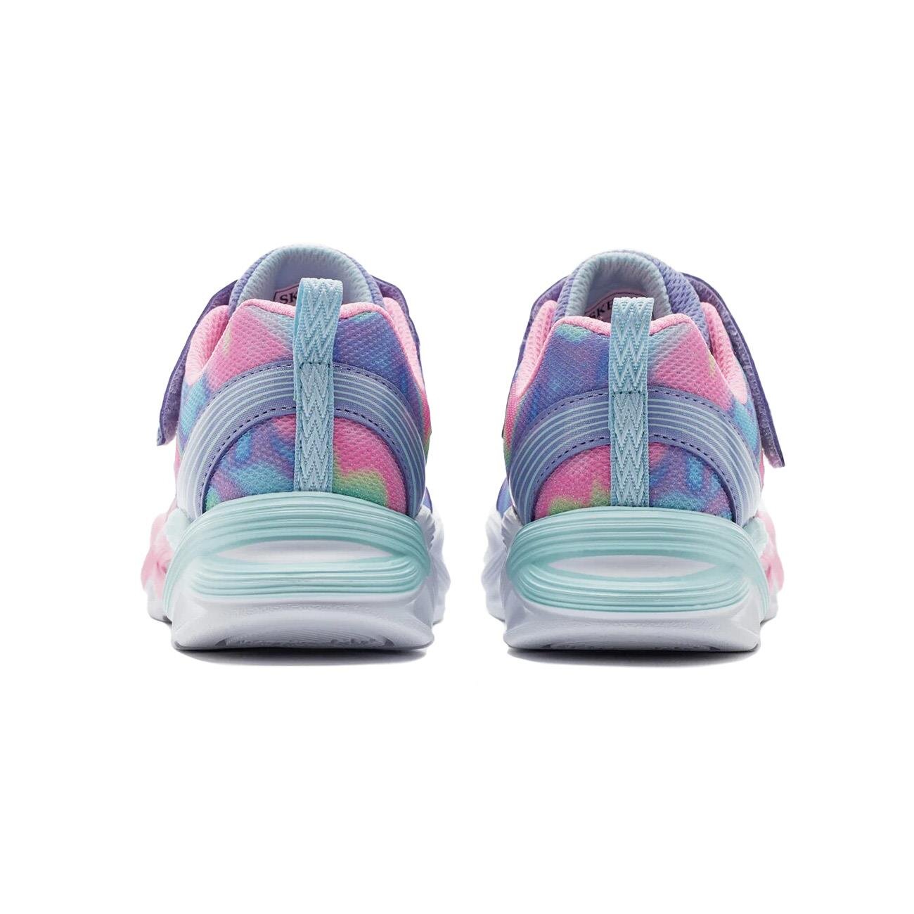 Skechers 303716L Twisty Glow - Sorbet Swirl Spor Ayakkabı Lila - 5