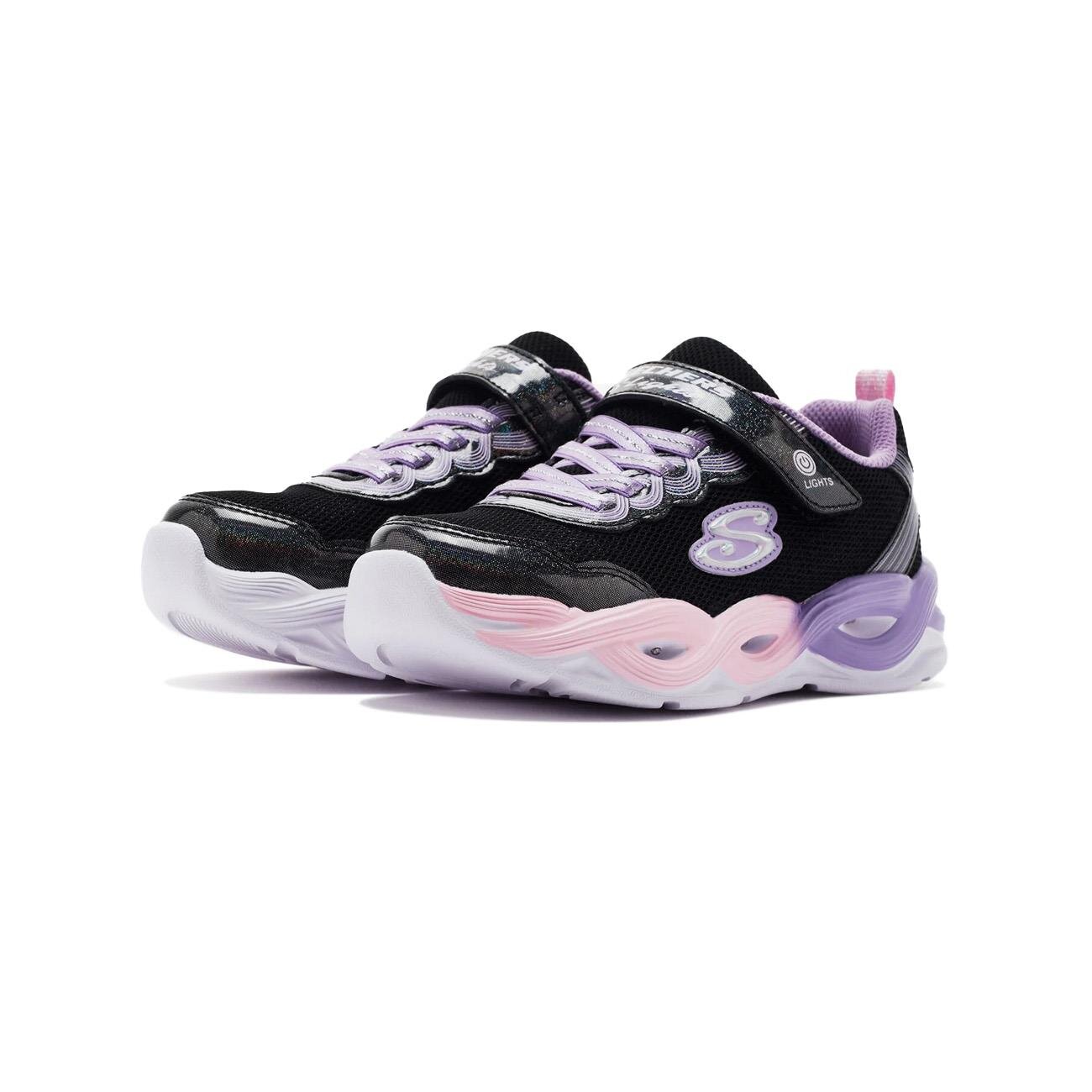 Skechers 303717L Twisty Glow Spor Ayakkabı Siyah - 3