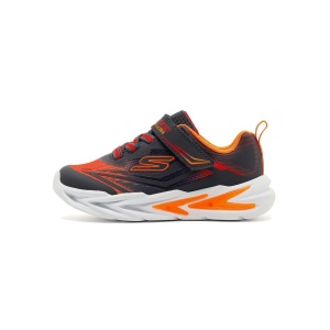 Skechers 400139N Flex-Glow Ultra Spor Ayakkabı Gri-Kırmızı - Skechers