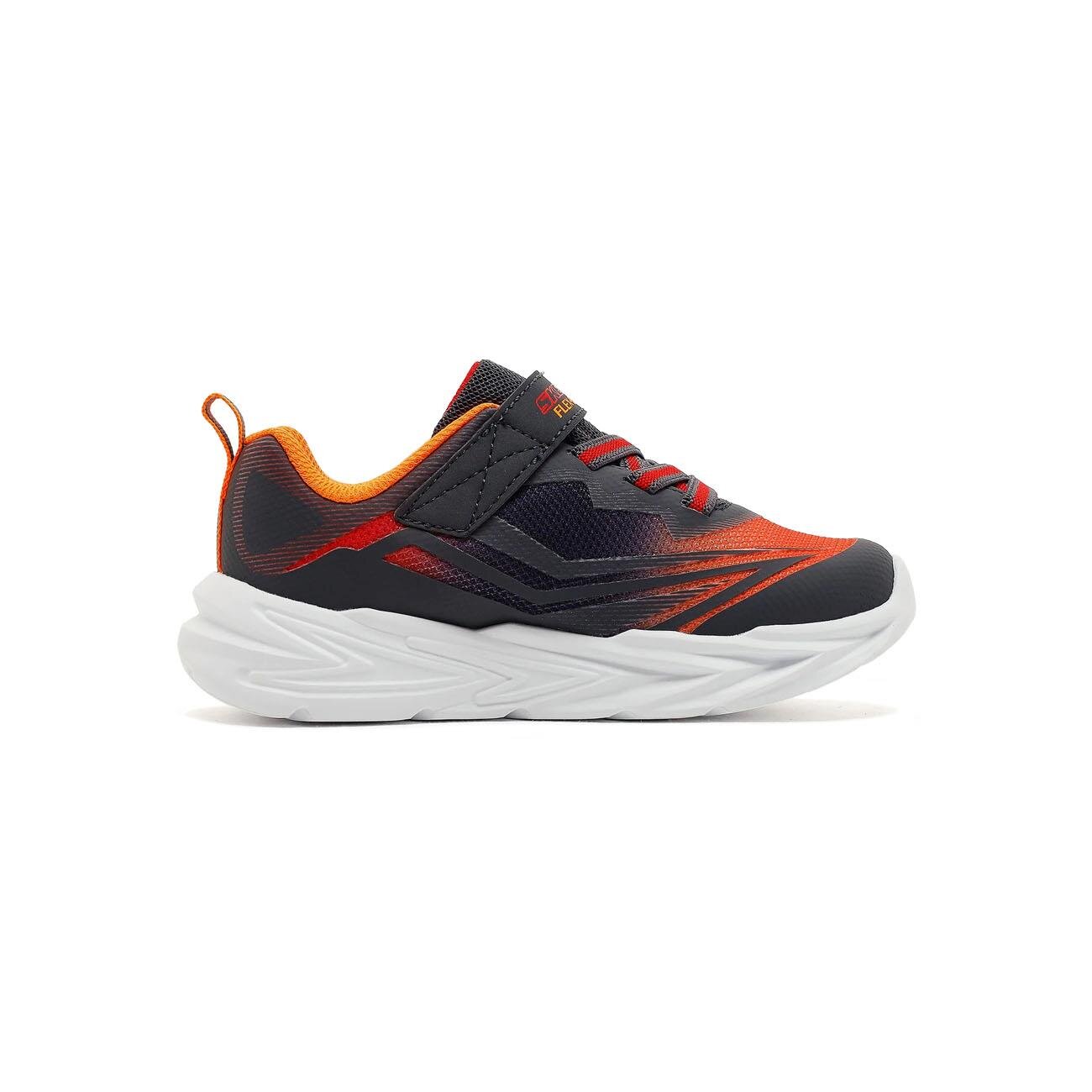 Skechers 400139N Flex-Glow Ultra Spor Ayakkabı Gri-Kırmızı - 2