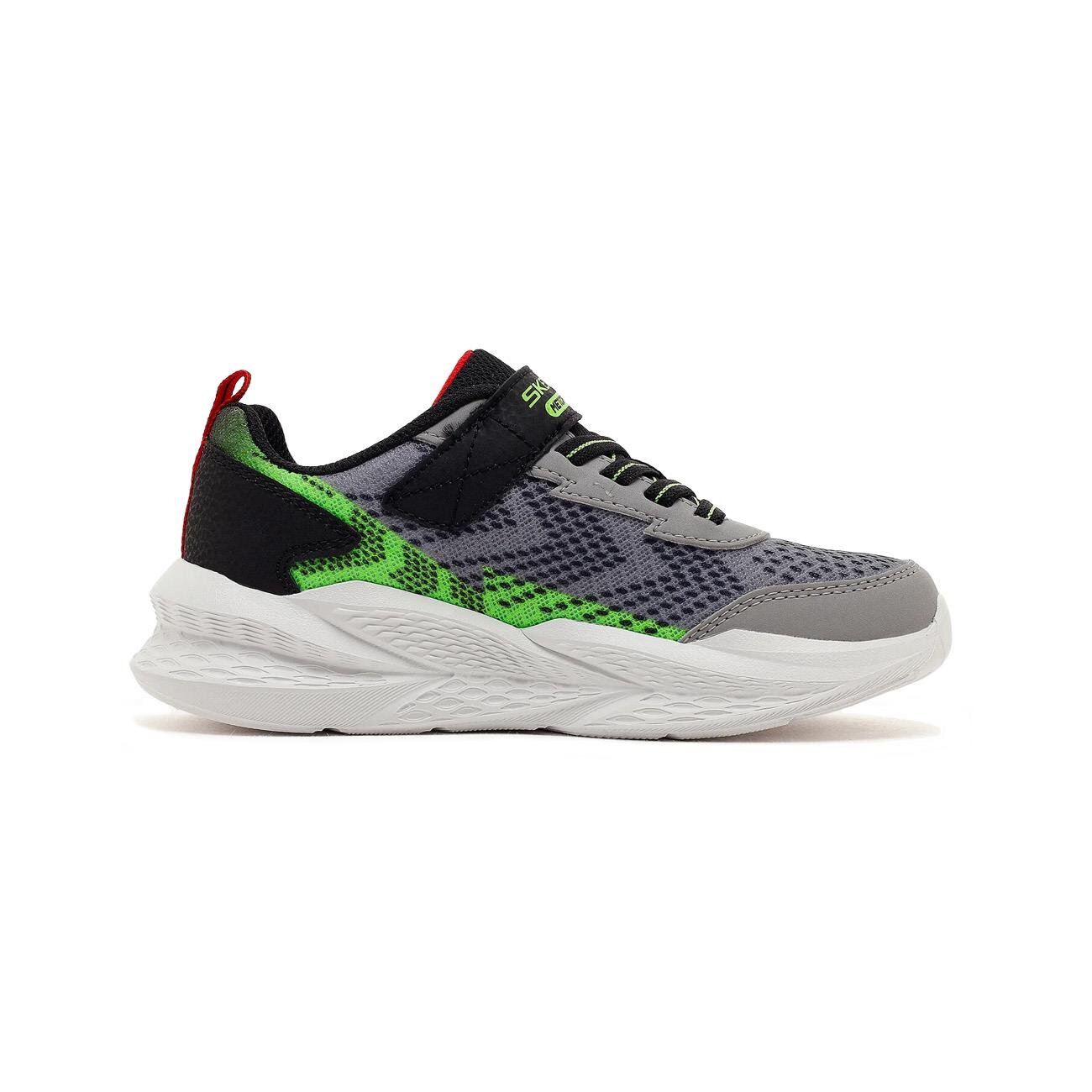 Skechers 401490L Meteor-Lights 2.0 Spor Ayakkabı Gri-Siyah - 2