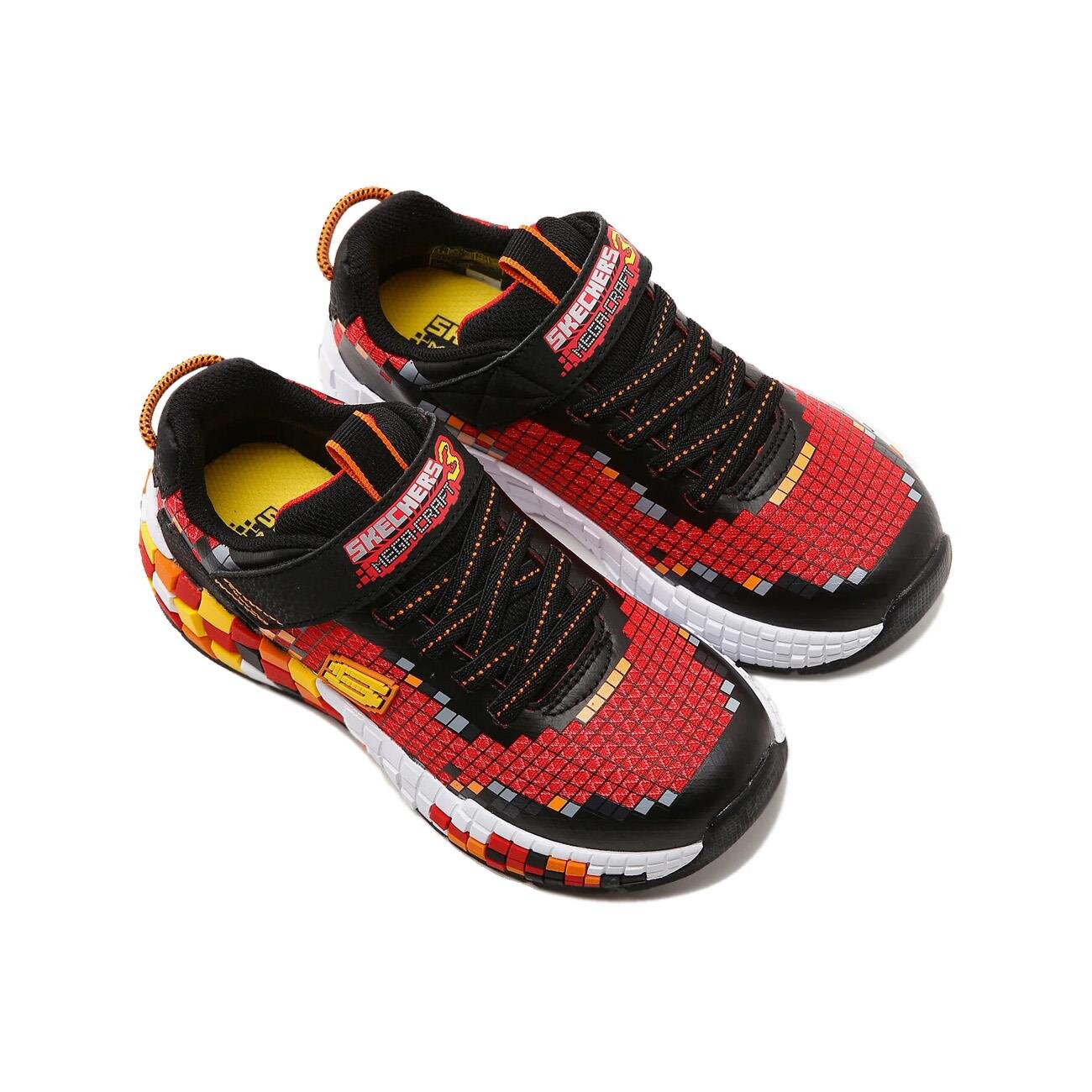 Skechers 402182L Mega Craft 3.0 Spor Ayakkabı Siyah-Kırmızı - 4
