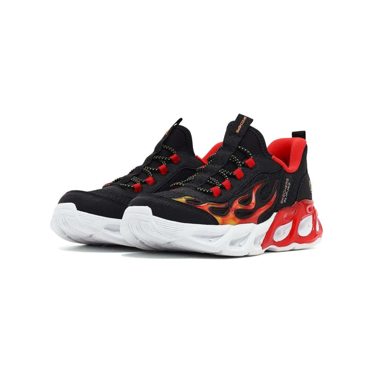 Skechers 403898L Thermo-Flash 2.0 Heat-Brisk Spor Ayakkabı Mavi-Sarı - 3