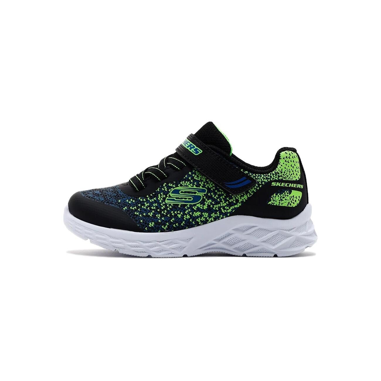 Skechers 403920n Microspec ii Spor Ayakkabı Siyah-Mavi - 1