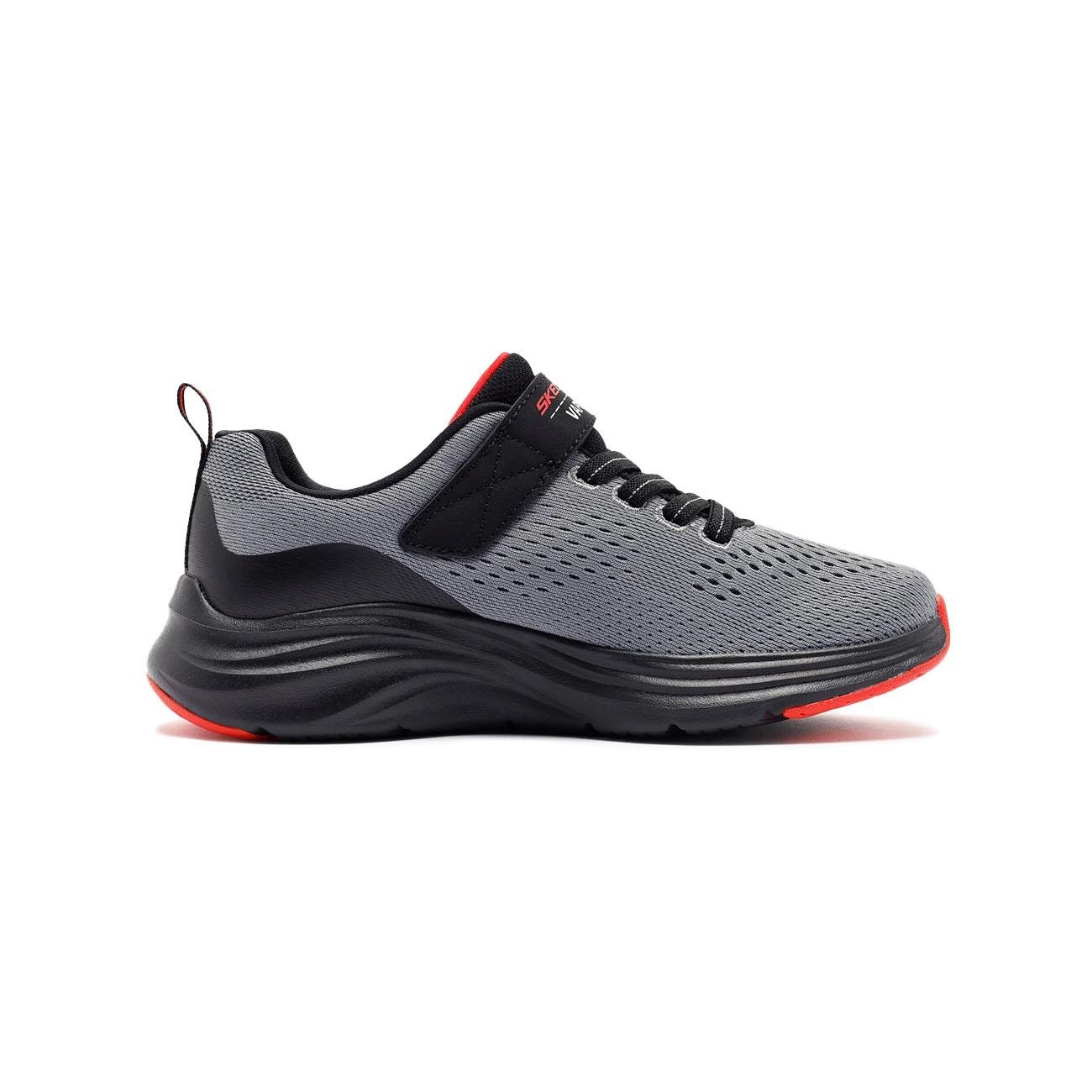 Skechers 404000L Vapor Foam Spor Ayakkabı Gri-Kırmızı - 2