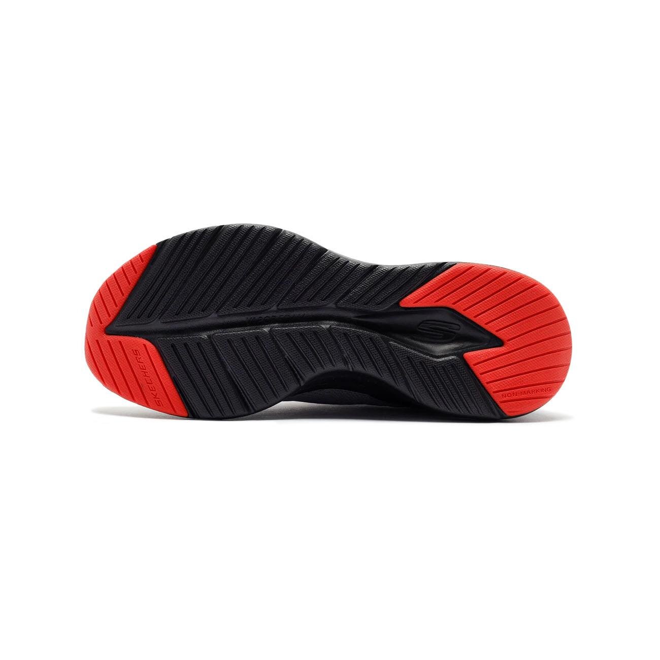 Skechers 404000L Vapor Foam Spor Ayakkabı Gri-Kırmızı - 4