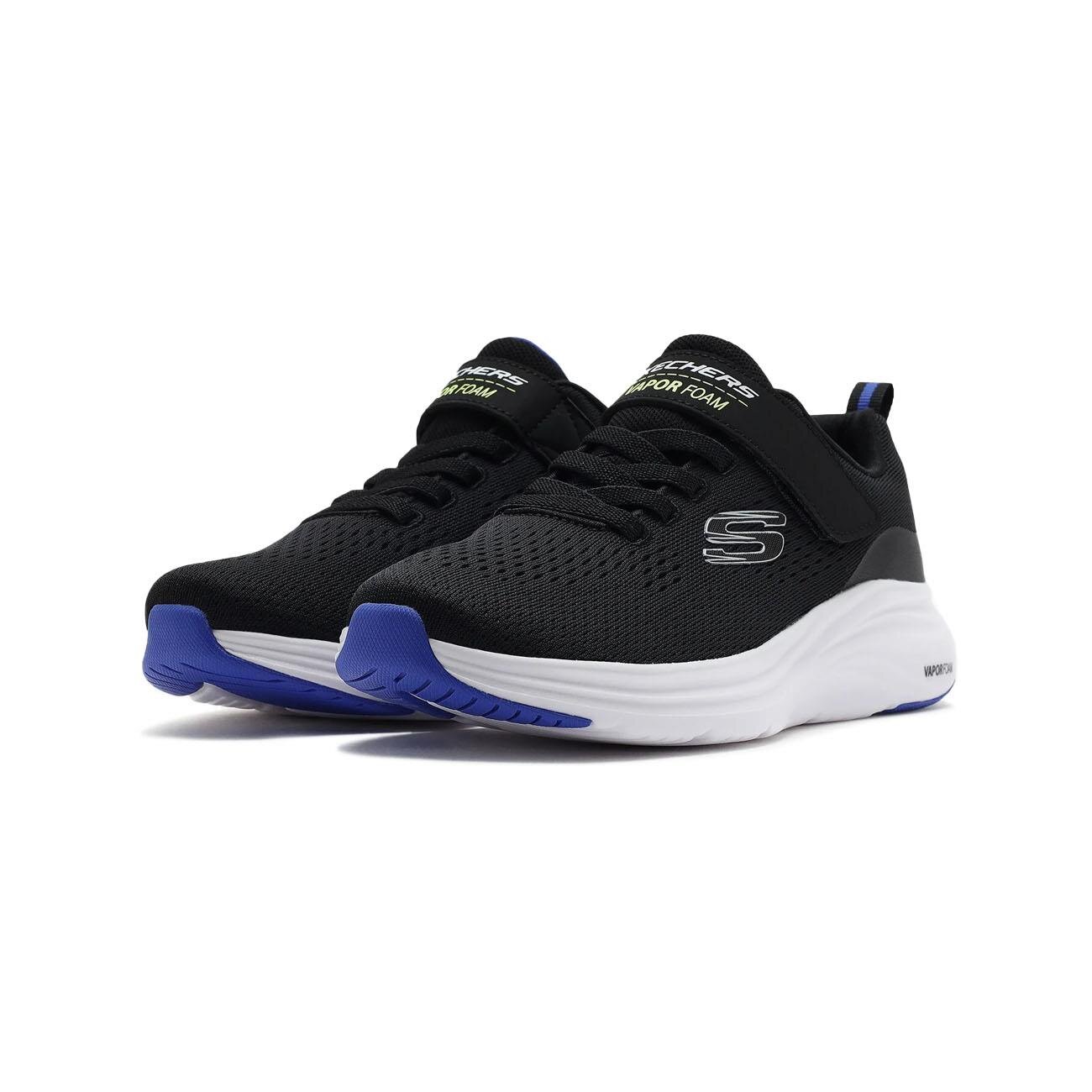 Skechers 404000L Vapor Foam Spor Ayakkabı Siyah-Mavi - 3