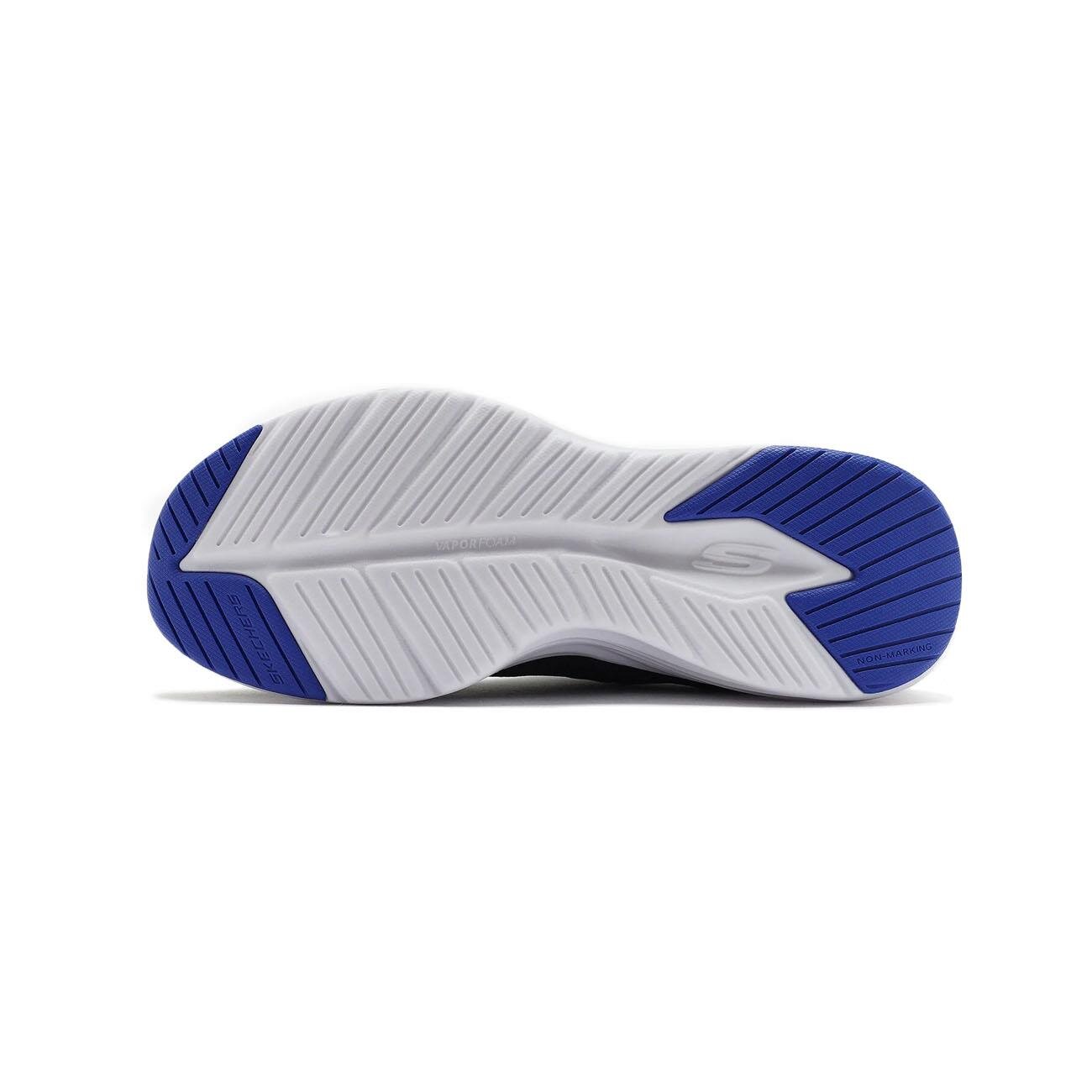 Skechers 404000L Vapor Foam Spor Ayakkabı Siyah-Mavi - 4