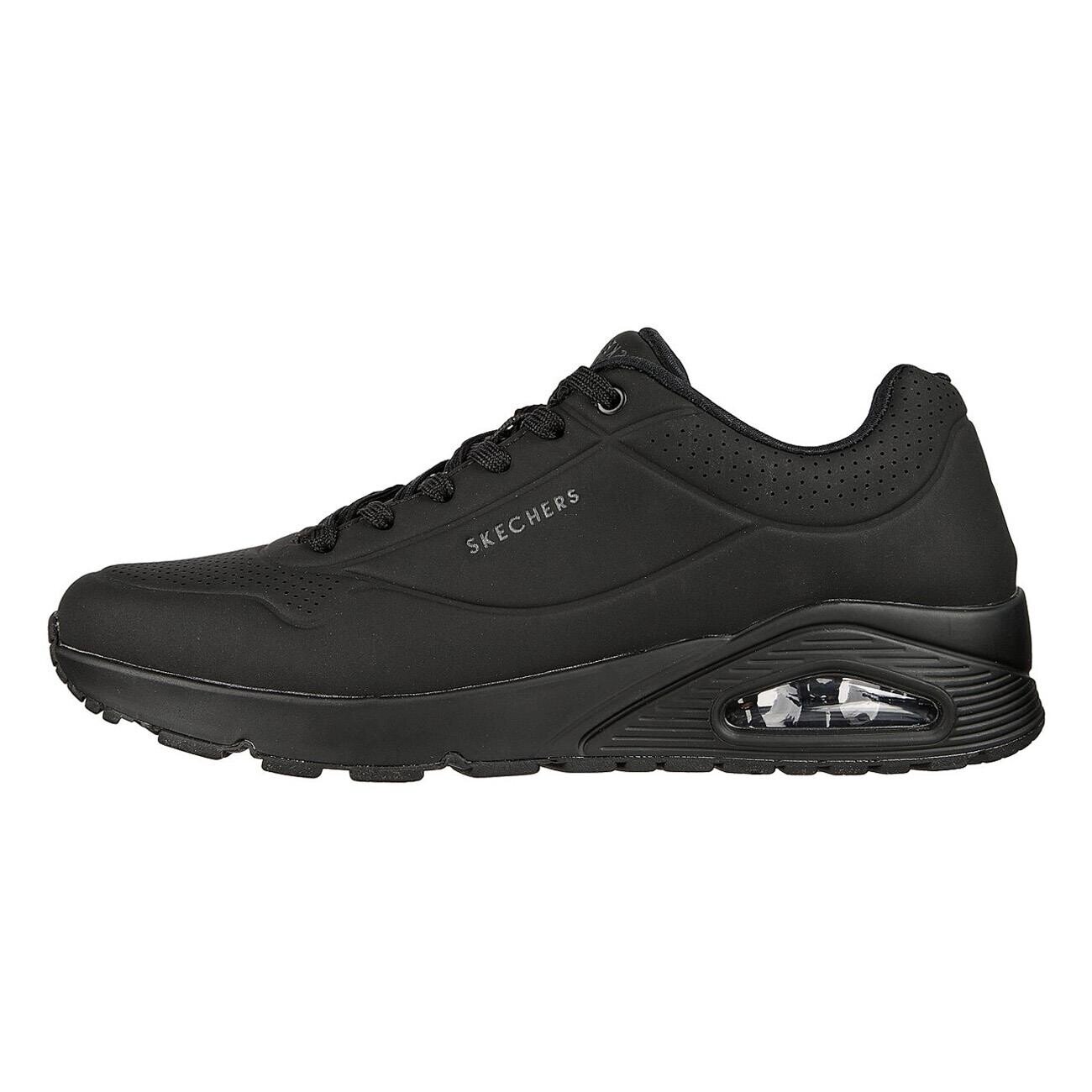 Skechers 52458 Uno Stand On Air Spor Ayakkabı Siyah - 1