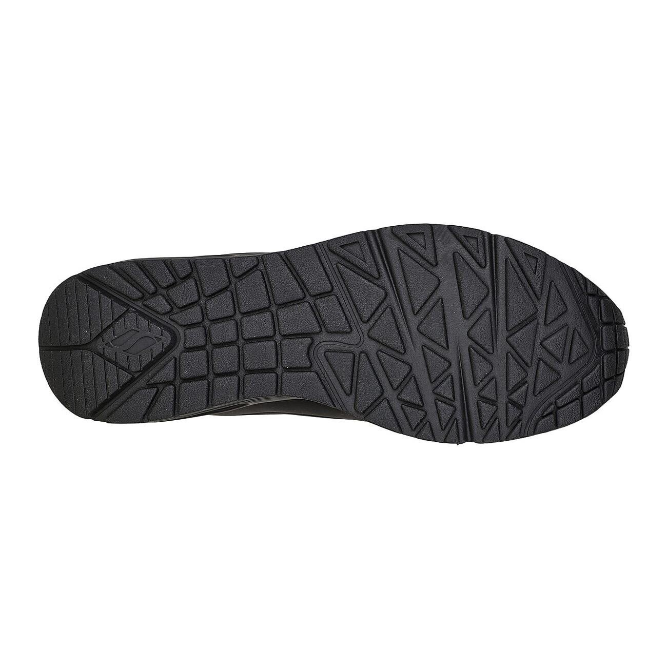 Skechers 52458 Uno Stand On Air Spor Ayakkabı Siyah - 3