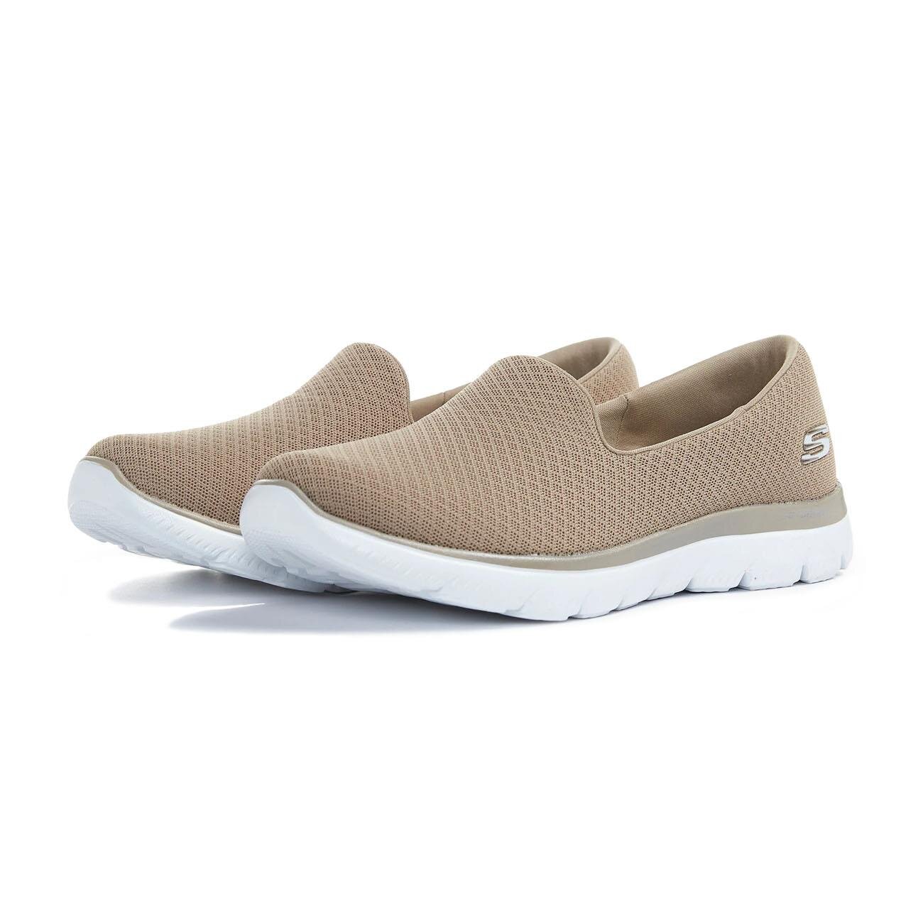 Skechers 896123TK Summits Spor Ayakkabı Bej - 3