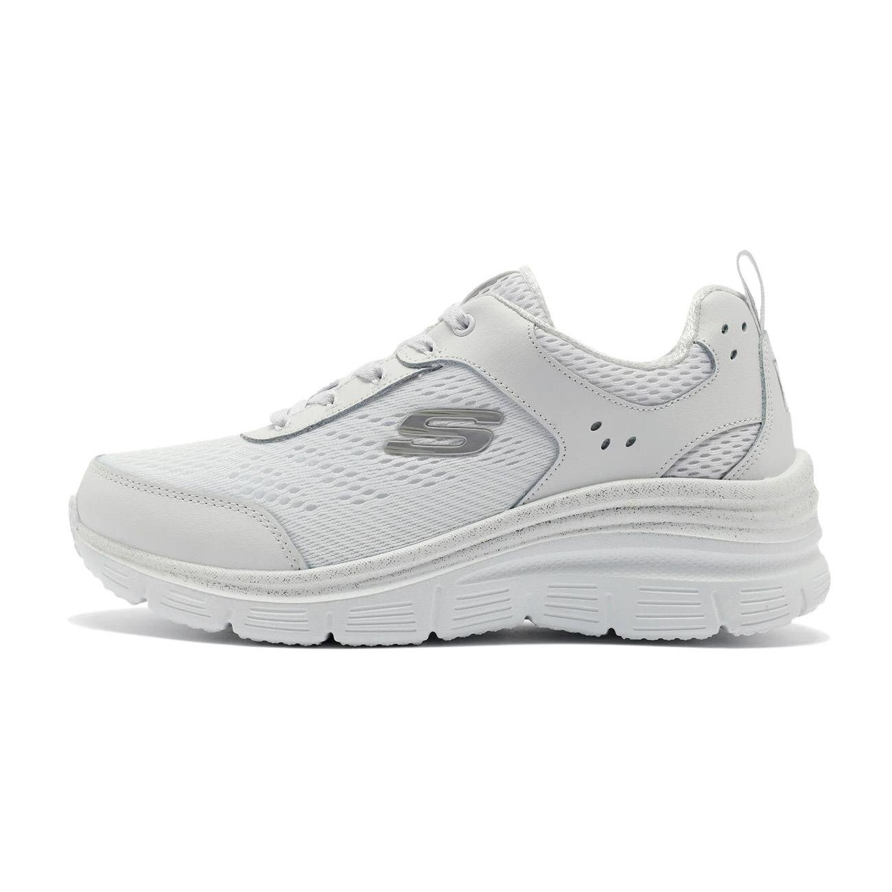 Skechers 896294tk Fashion Fit Spor Ayakkabı Beyaz-Gümüş - 1
