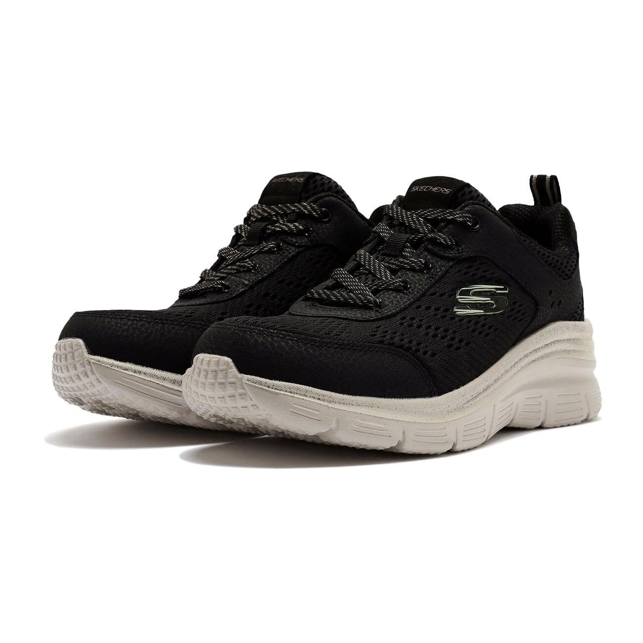 Skechers 896294tk Fashion Fit Spor Ayakkabı Siyah-Gold - 3