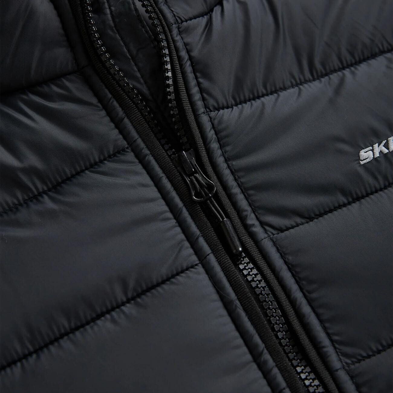 Skechers S231242 M Outerwear Padded Ceket Siyah - 5