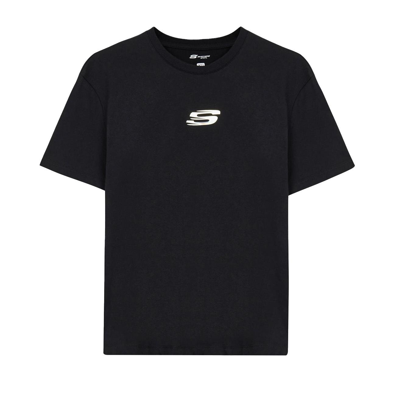 Skechers S241011 Graphic T-Shirt W Short Sleeve Siyah - 1