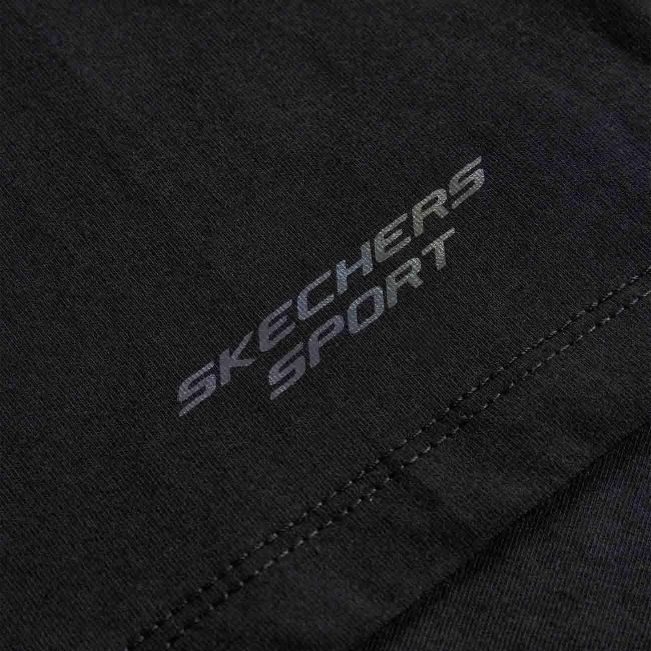 Skechers S241011 Graphic T-Shirt W Short Sleeve Siyah - 6