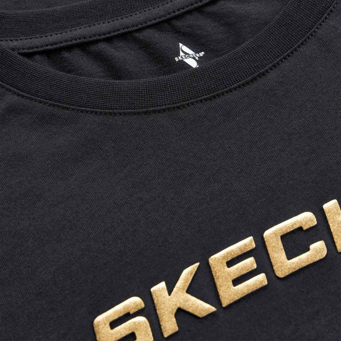 Skechers S241012 Graphic Tişört W Short Sleeve Siyah - 5