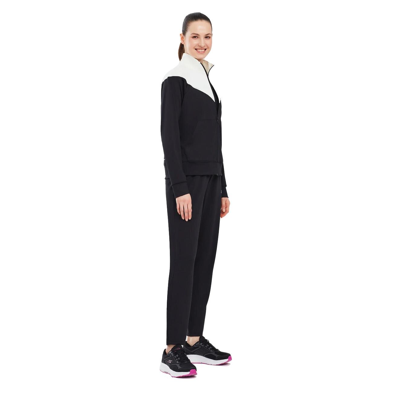 Skechers S241210 Performance Coll.W Track Eşofman Takımı Siyah - 5