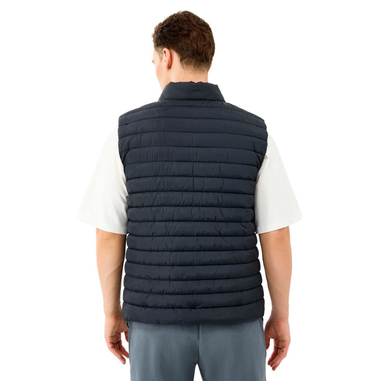 Skechers S242212 M Outerwear Polar Lining Paded Vest Yelek Siyah - 2