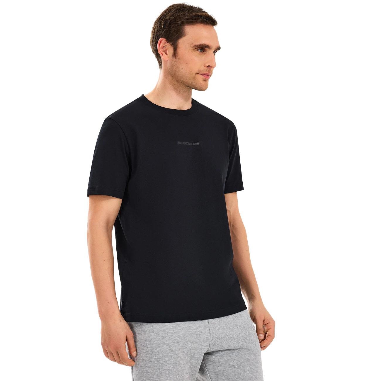 Skechers S2510017 M Essentia Tişört Siyah - 2