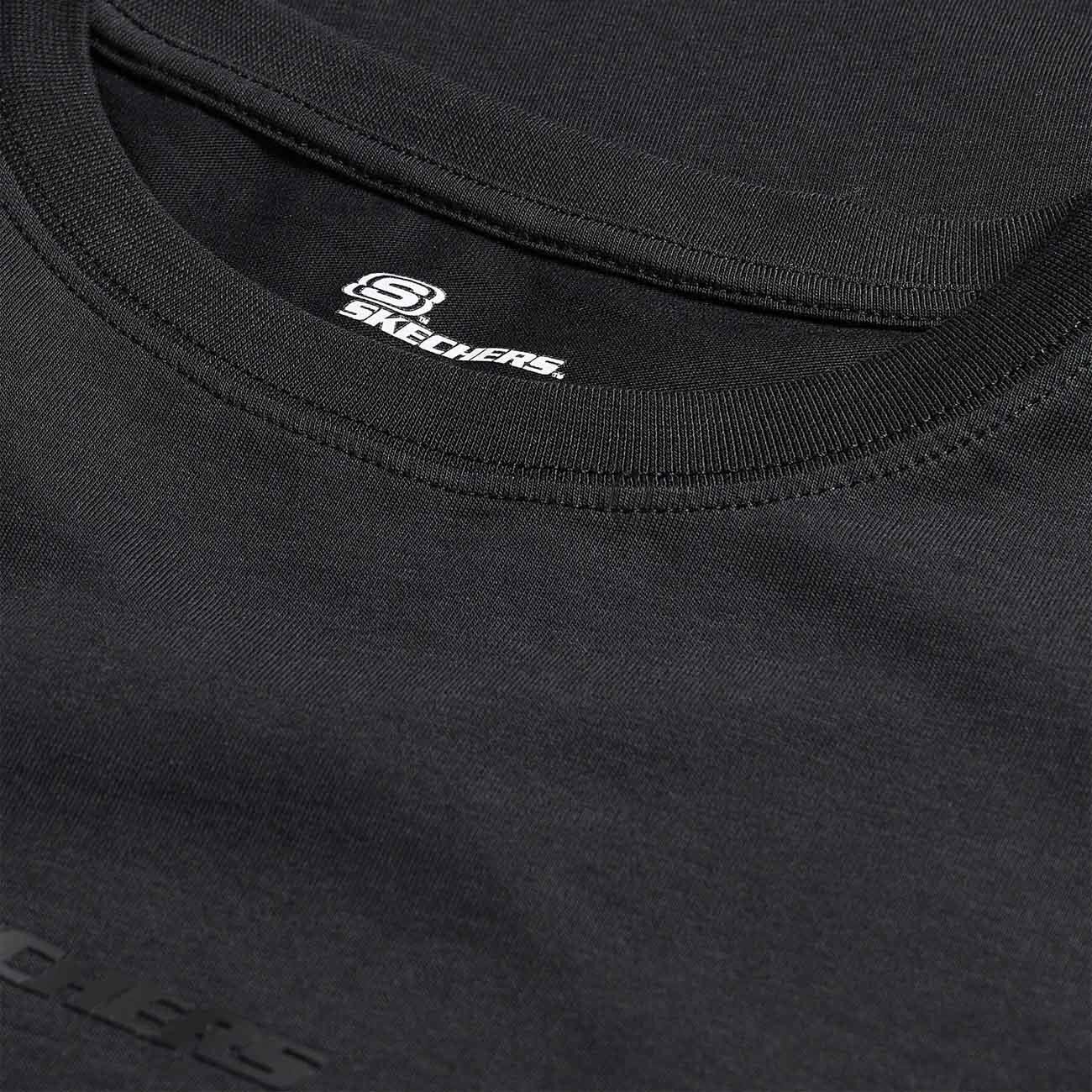 Skechers S2510029 W Essential Crewneck Tişört Siyah - 3