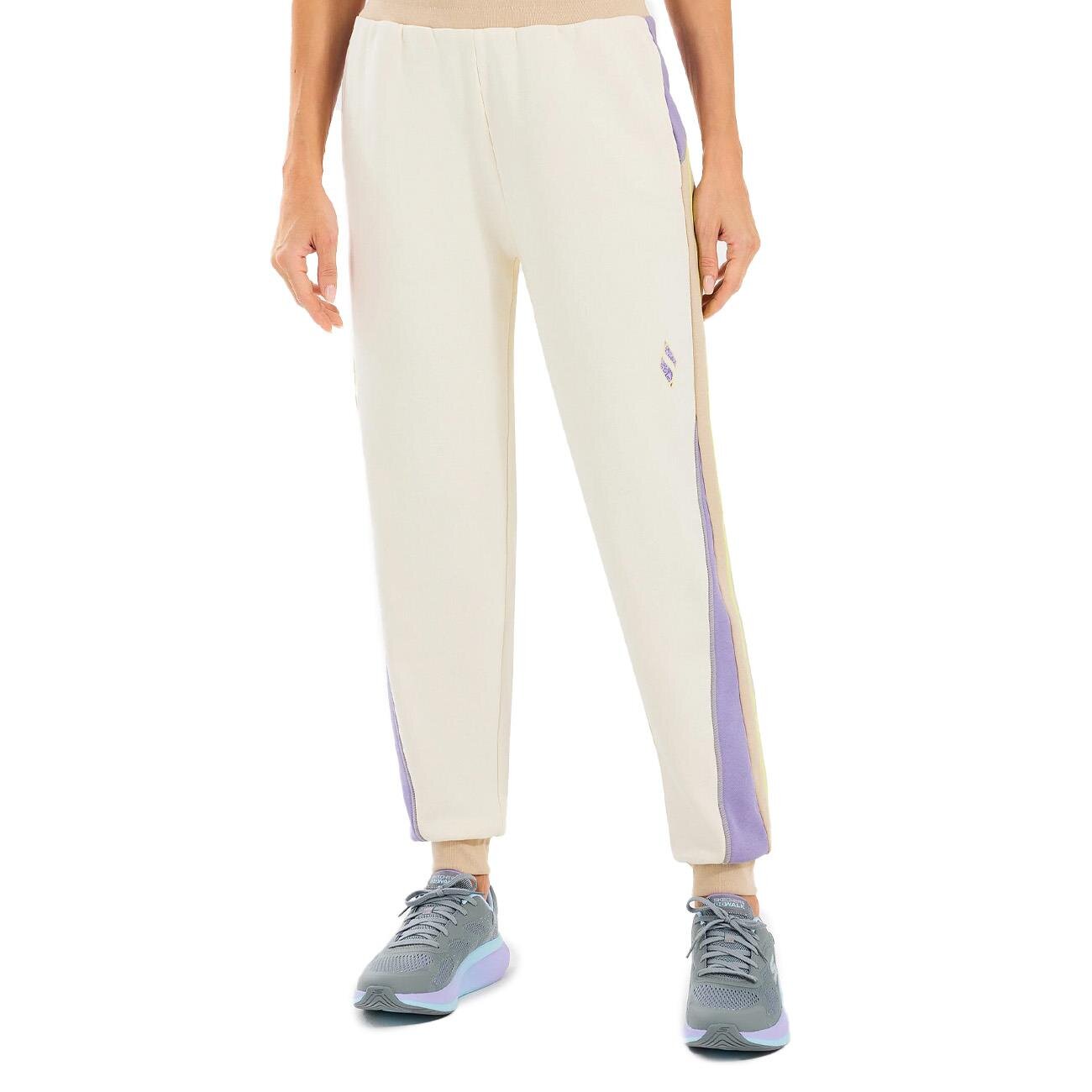 Skechers S2510048 W Diagonal Lw Fleece Jogger Eşofman Altı Kırık Beyaz - 1
